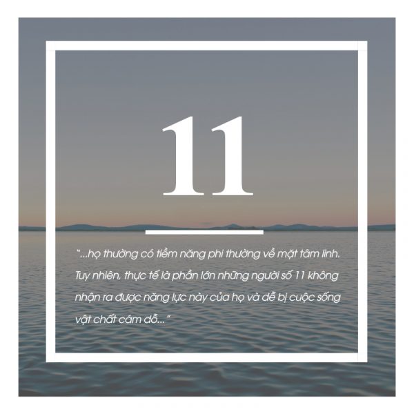 Thần số học số 11