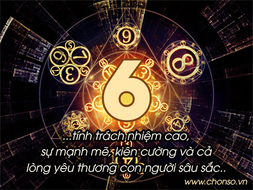 Thần số học số 6