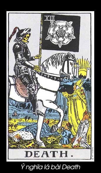 Hình ảnh lá bài Death trong Tarot