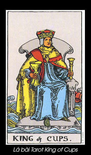 Hình ảnh lá bài King of Cups