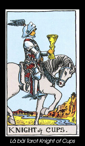 Hình ảnh lá bài Knight of Cups