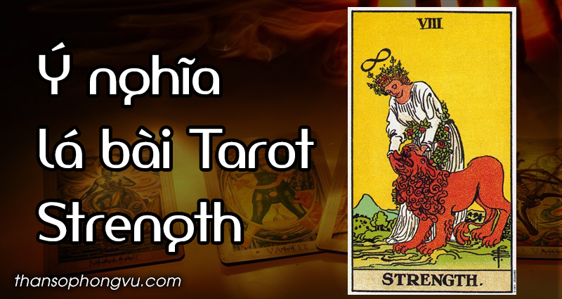 Ý nghĩa lá bài Tarot Strength