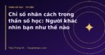 Chỉ số nhân cách trong thần số học: Người khác nhìn bạn như thế nào